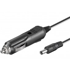 Automobilinis įkroviklis 12V - 5.5x2.1mm 1.8m Goobay 